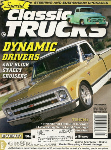 CLASSIC TRUCKS 2001 JULY - M-100, TULSA, 67-72 CHEV/JGMC POW STEER, V-8 PT 4